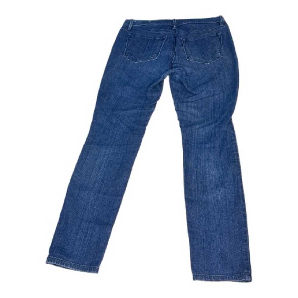 LOFT Modern Skinny Sailor Button Jeans Size 6 Dark Wash - Picture 4 of 8